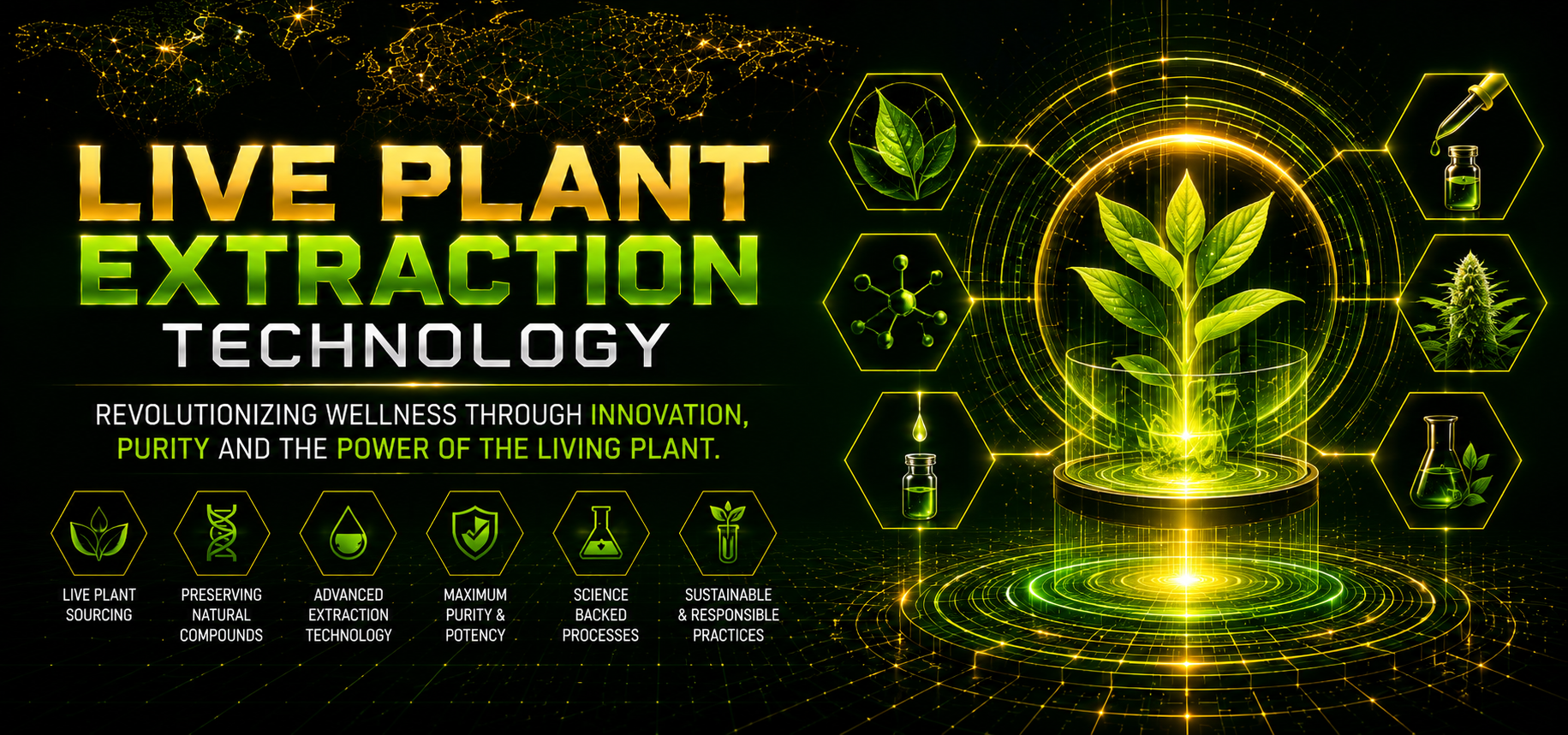 LIVE PLANT EXTRACTION BANNER